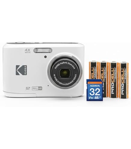 Amazon | KODAK Pixpro FZ45 デジタルカメラセット SanDisk 32GB
